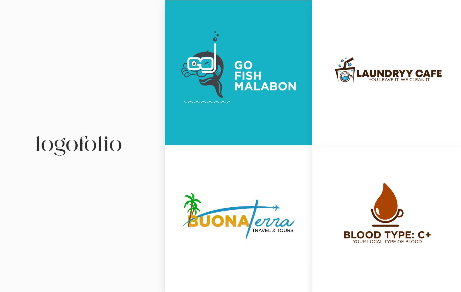 Logofolio 06: four logo designs